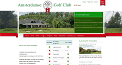 Desktop Screenshot of amsterdamsegolfclub.nl